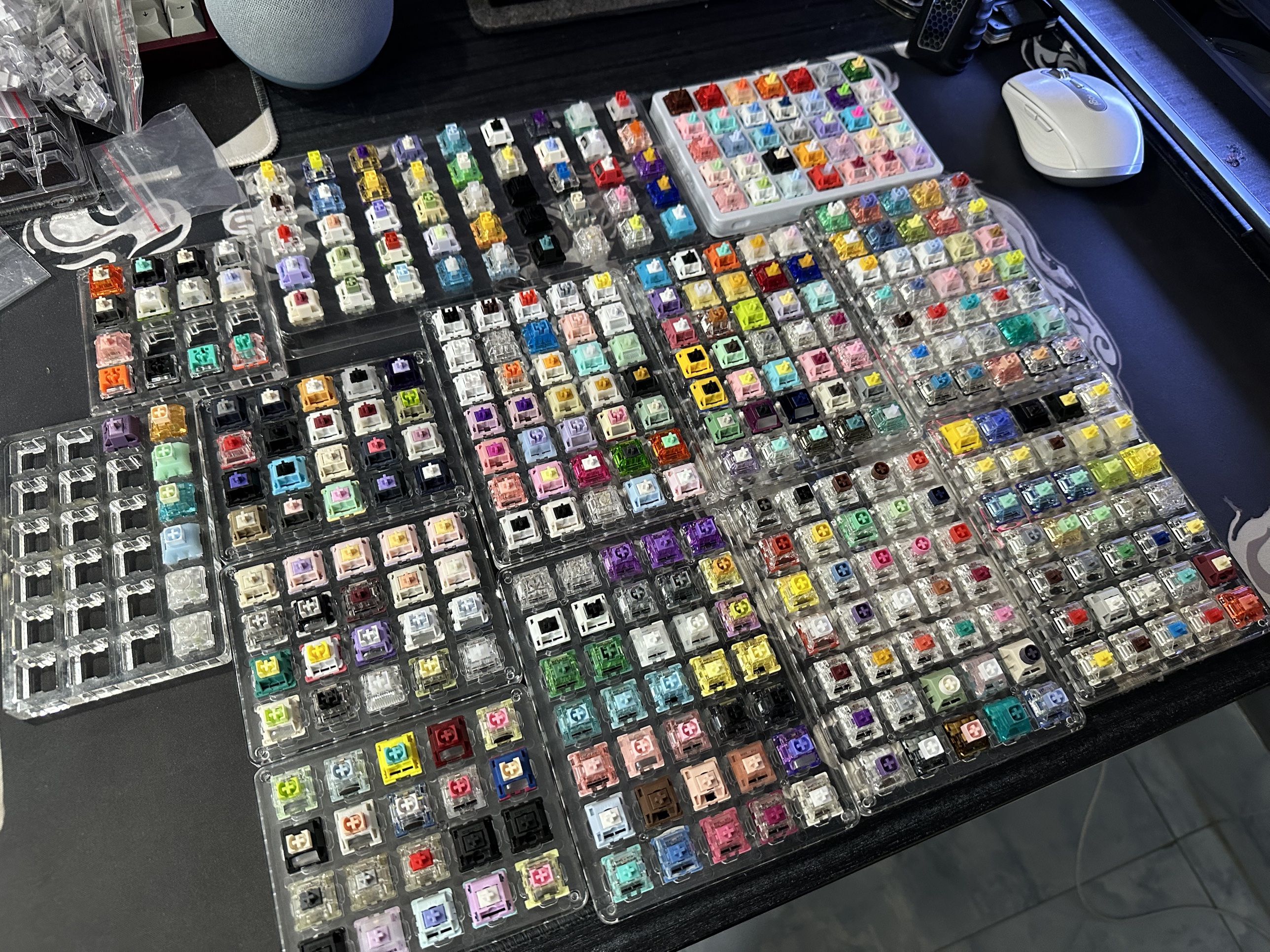 the whole switch drawer